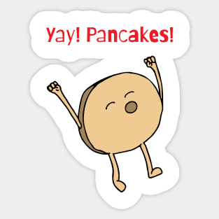 Yay! Pancakes! Sticker